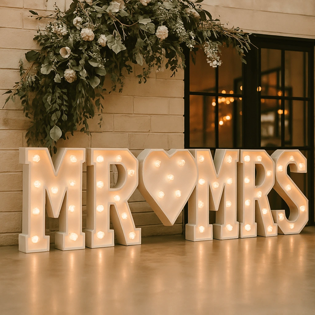 Svetleće dekoracije događaja